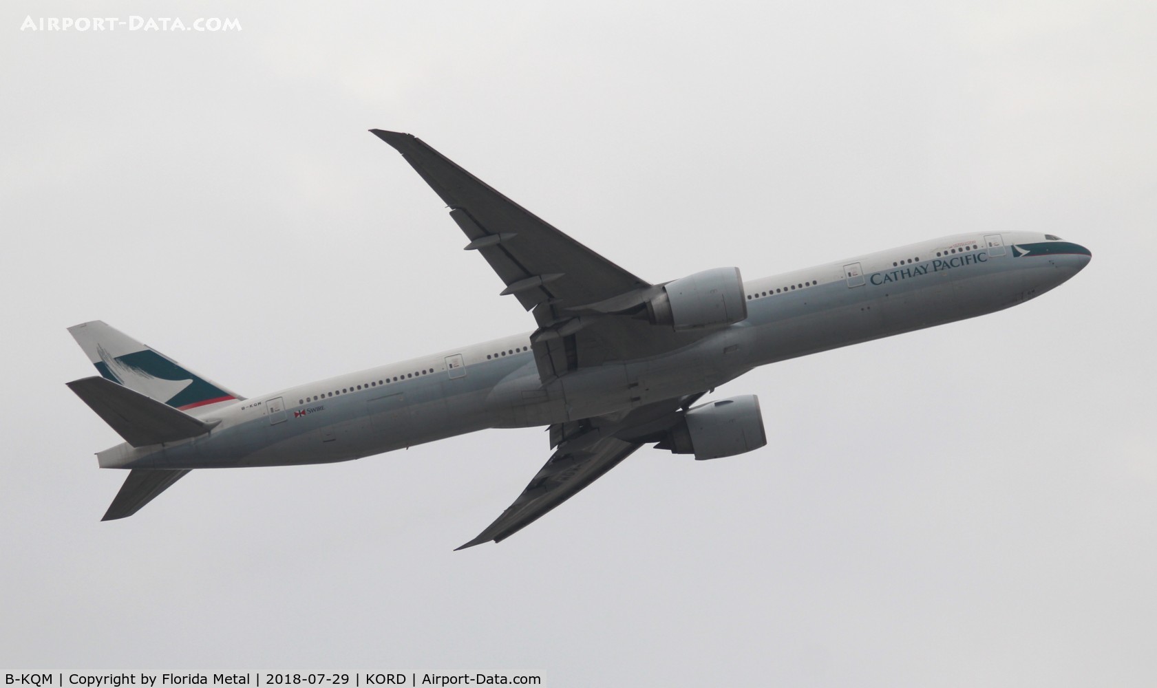 B-KQM, 2014 Boeing 777-367/ER C/N 41433, ORD spotting