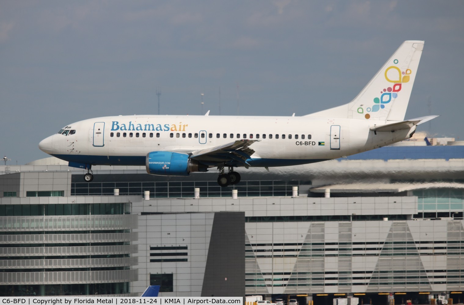 C6-BFD, 1993 Boeing 737-5H6 C/N 26448, MIA spotting