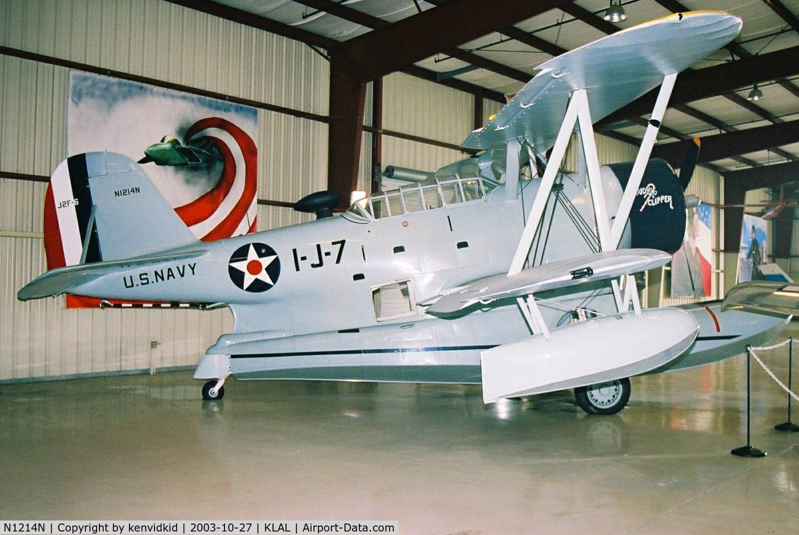 N1214N, 1945 Grumman J2F-6 Duck C/N Not found 33549/N1214N, At Lakeland Museum.