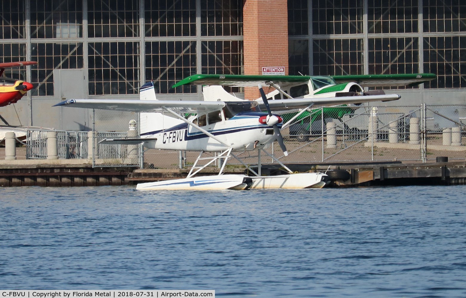 C-FBVU, 1978 Cessna A185F Skywagon 185 C/N 18503690, Cessna A185F at Sault Ste Marie Seaplane Base