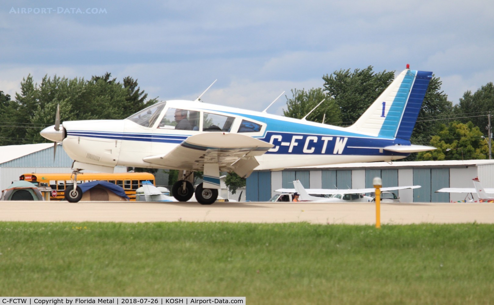 C-FCTW, 1968 Piper PA-28R-180 Cherokee Arrow C/N 28R30521, Air Venture 2018