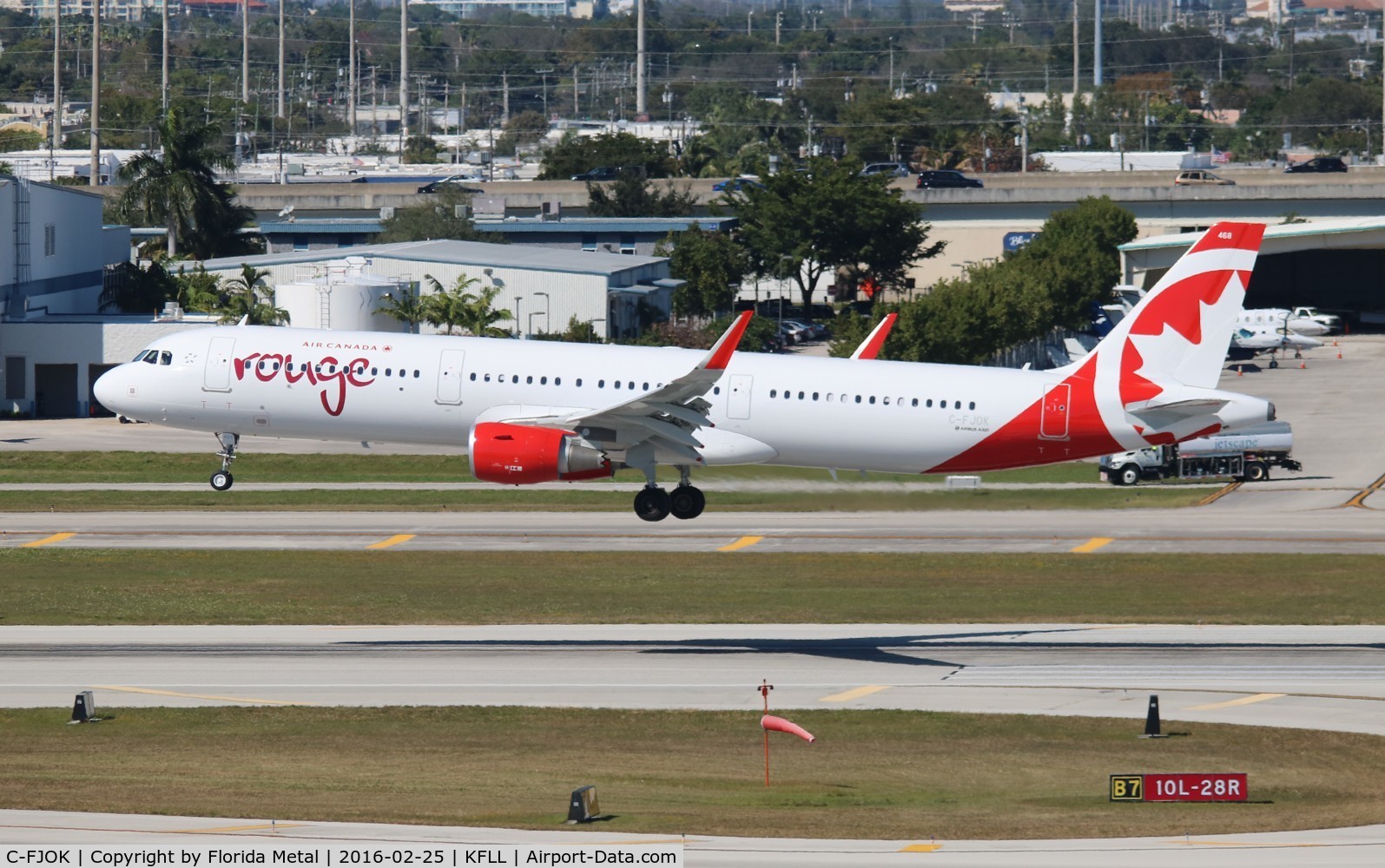 C-FJOK, 2015 Airbus A321-211 C/N 6844, FLL spotting