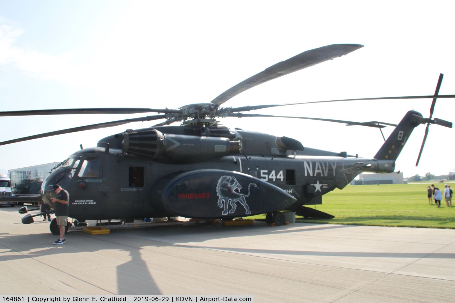 164861, Sikorsky MH-53E Sea Dragon C/N 65-617, At the Quad Cities Air Show