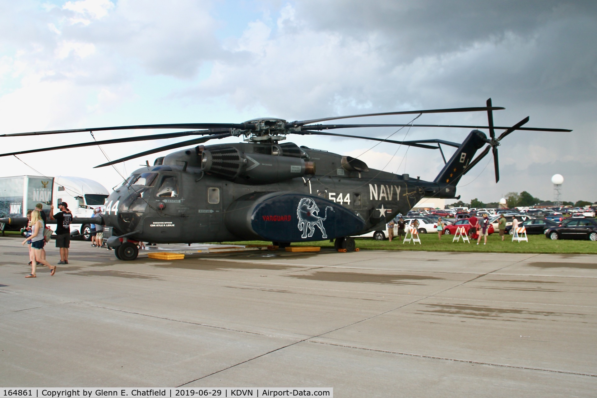164861, Sikorsky MH-53E Sea Dragon C/N 65-617, At the Quad Cities Air Show