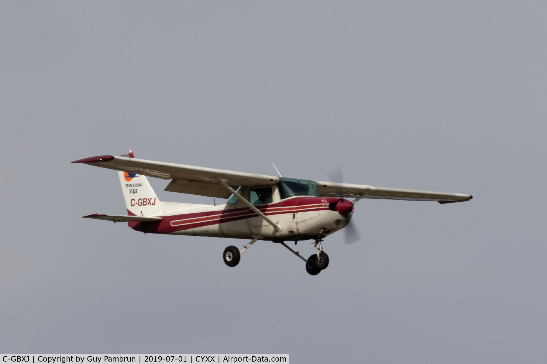 C-GBXJ, 1979 Cessna 152 C/N 15283949, Landing
