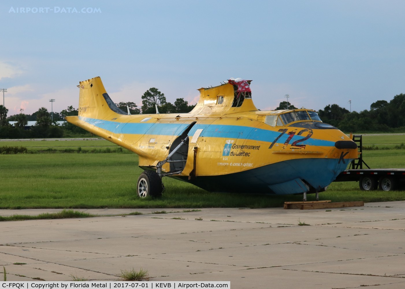 C-FPQK, 1942 Consolidated (Canadian Vickers) PBY-5A Canso A (28) C/N CV-264, PBY-5A