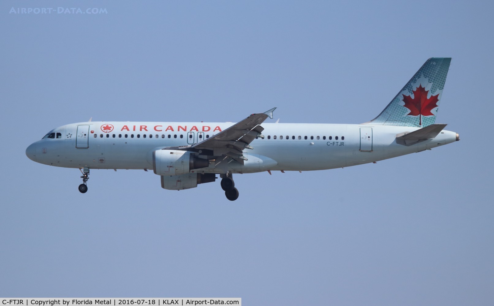 C-FTJR, 1991 Airbus A320-211 C/N 248, LAX spotting