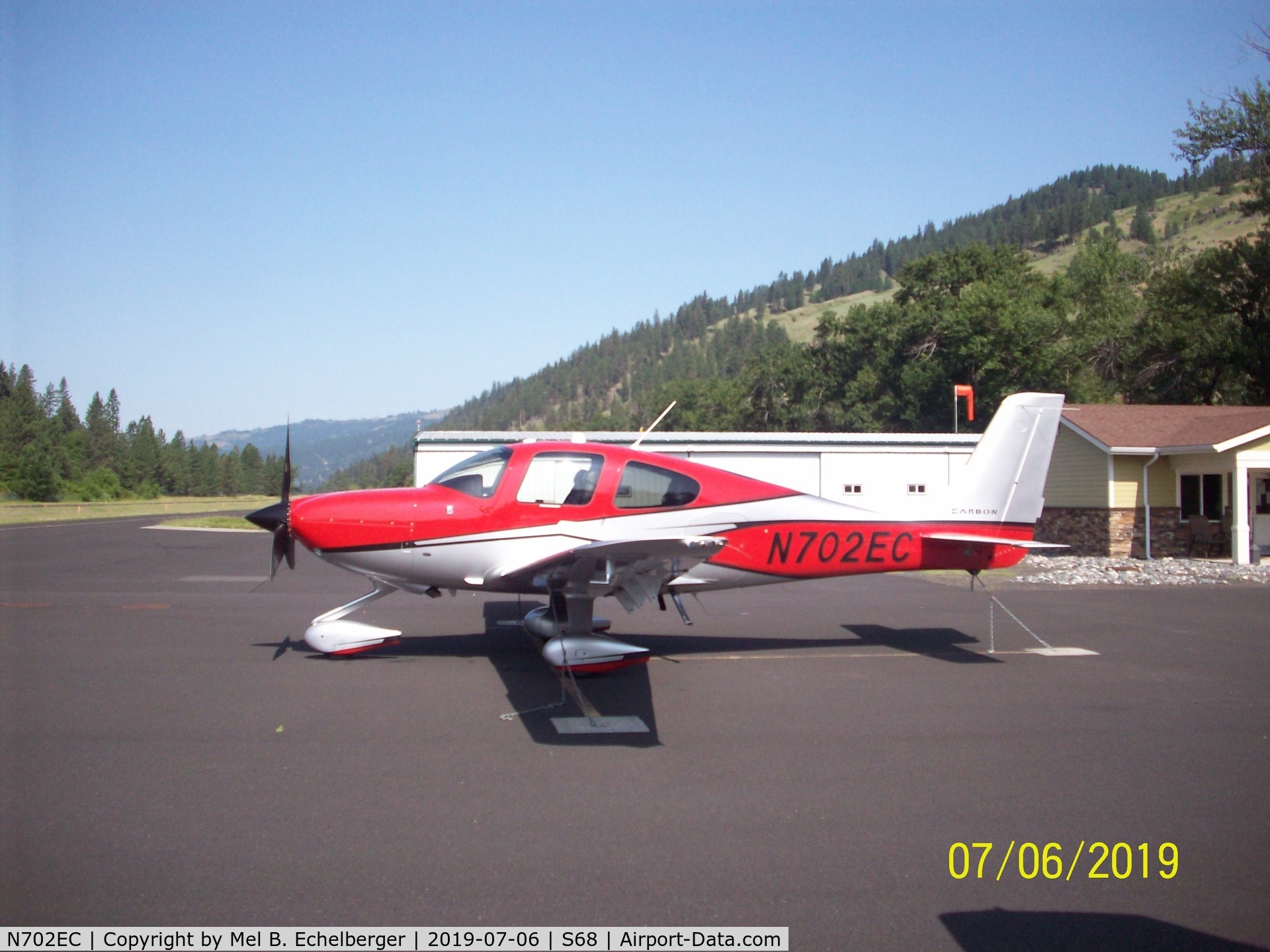 N702EC, Aerospatiale AS-350B-2 Ecureuil C/N 2952, Orofino Idaho Saturday the 6th of July