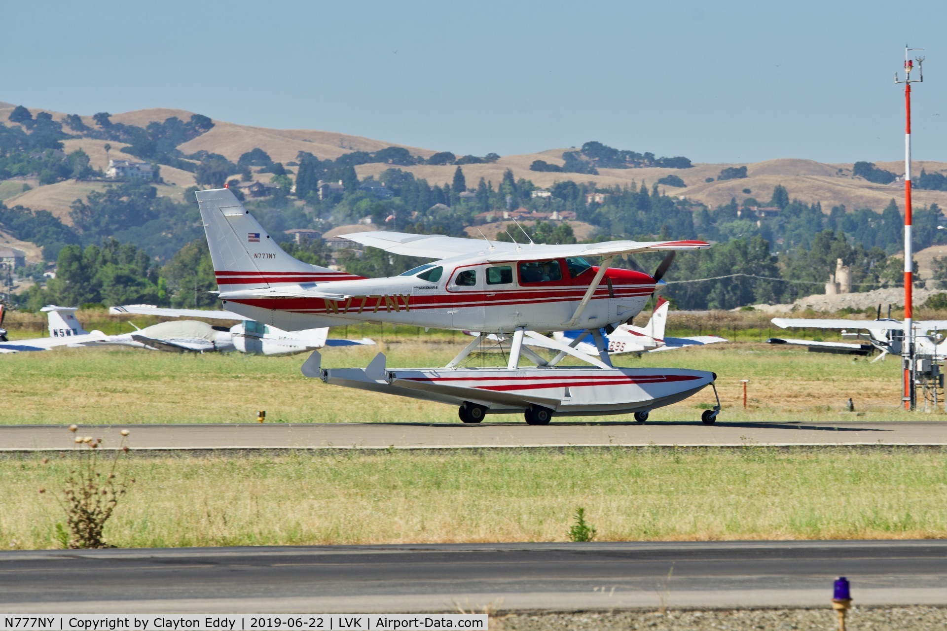 N777NY, Cessna U206 Stationair C/N U20605051, Livermore Airport California 2019.