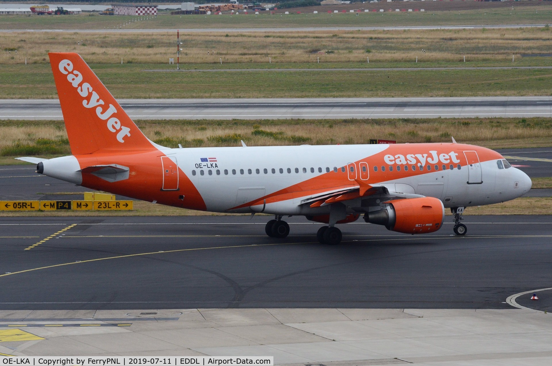 OE-LKA, 2011 Airbus A319-111 C/N 4693, Easyjet A319 about to fly back to SXF