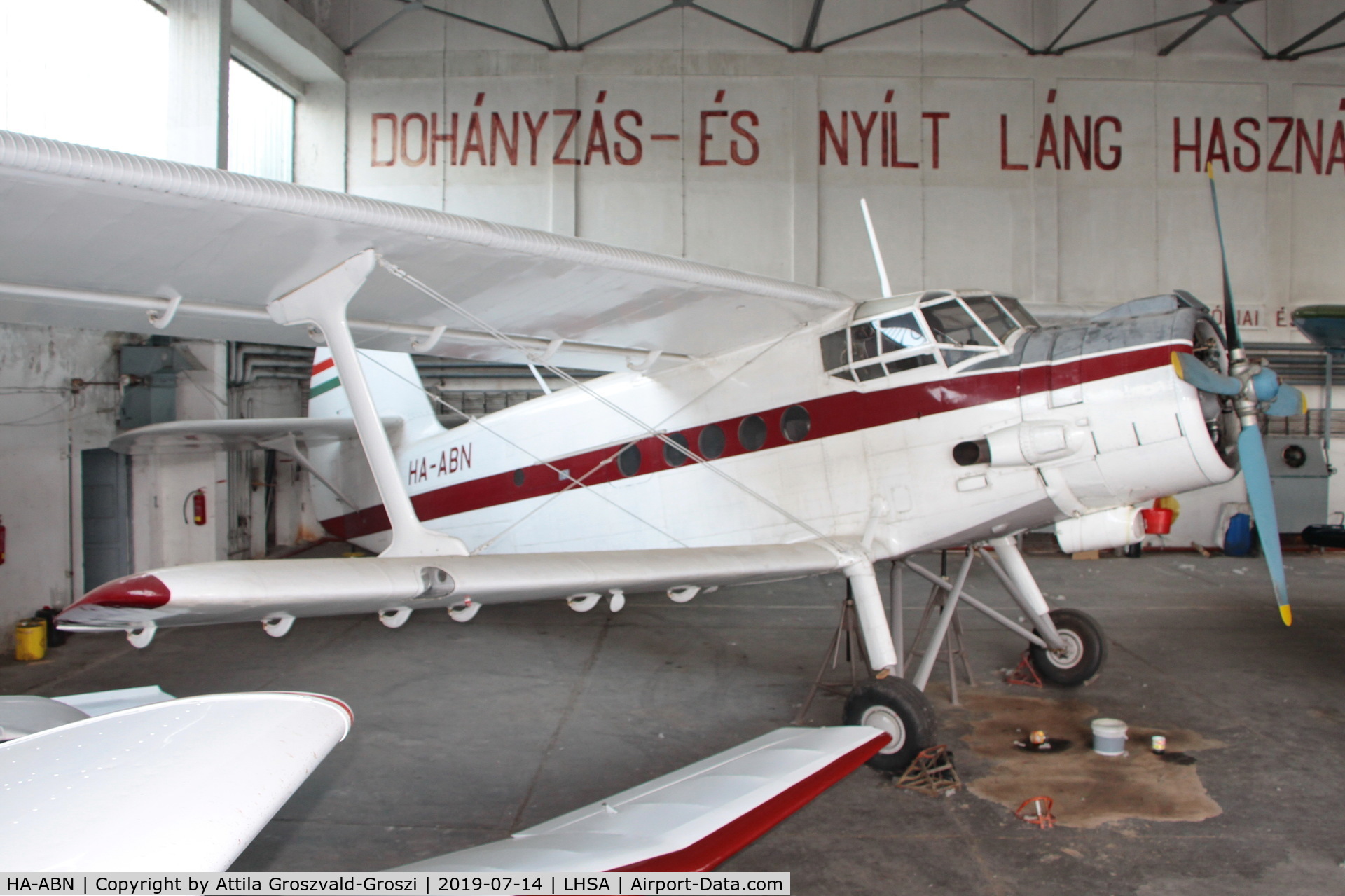 HA-ABN, PZL-Mielec An-2TD C/N 1G152-47, LHSA - Szentkirályszabadja Airport, Hungary