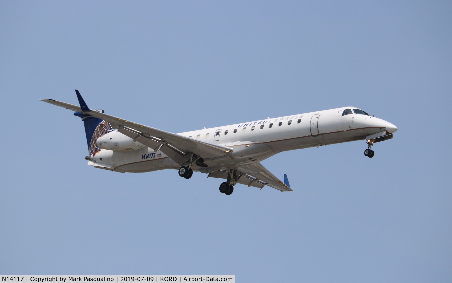 N14117, 2002 Embraer ERJ-145XR (EMB-145XR) C/N 145674, EMB-145XR