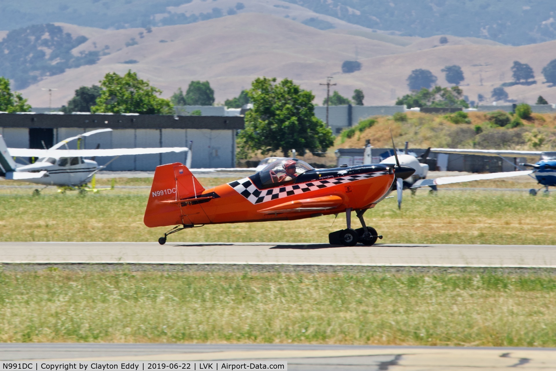 N991DC, 2004 Rihn DR-107 One Design C/N 96-0363, Livermore Airport California 2019.
