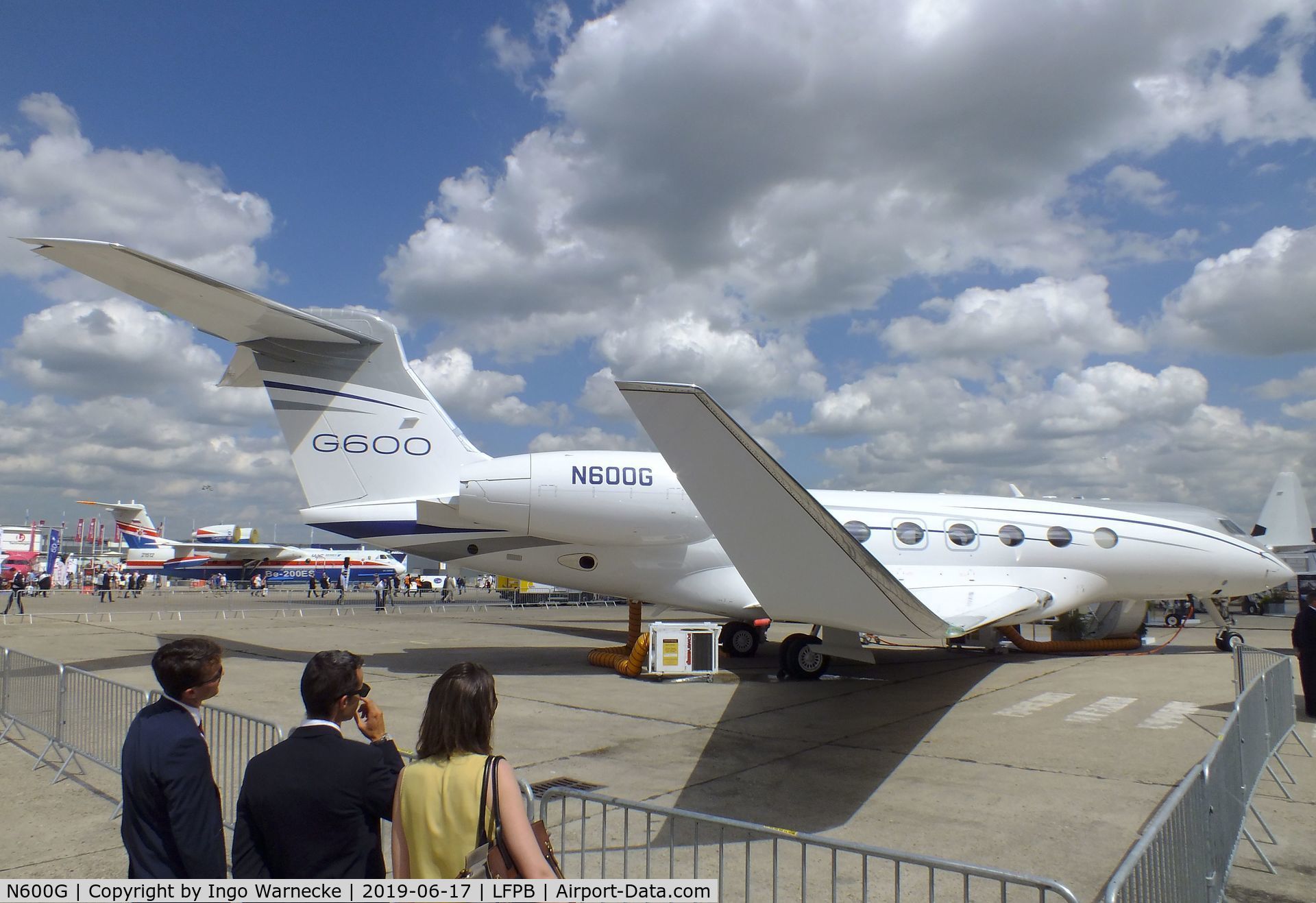 N600G, 2016 Gulfstream Aerospace GVII-G600 C/N 73005, Gulfstream G VII (G600) at the Aerosalon 2019, Paris