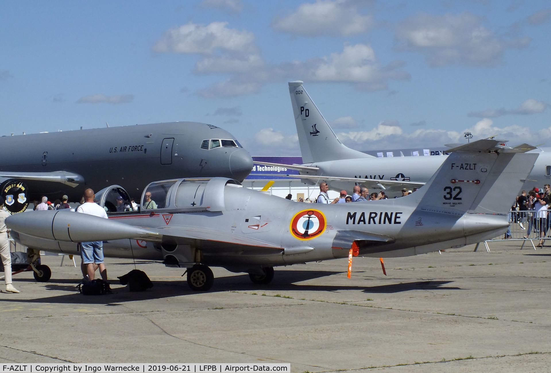 F-AZLT, Morane-Saulnier MS.760 Paris I C/N 32, Morane-Saulnier MS.760 Paris I at the Aerosalon 2019, Paris