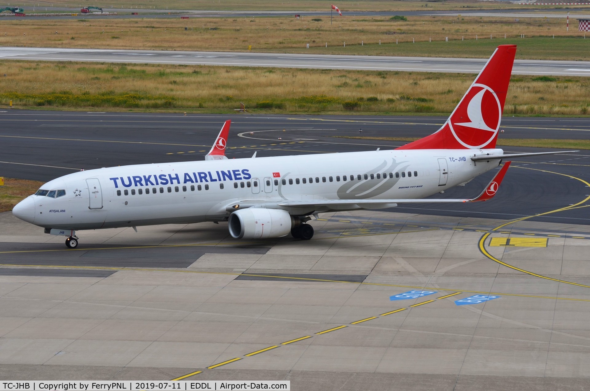 TC-JHB, 2008 Boeing 737-8F2 C/N 35741, Turkish B738