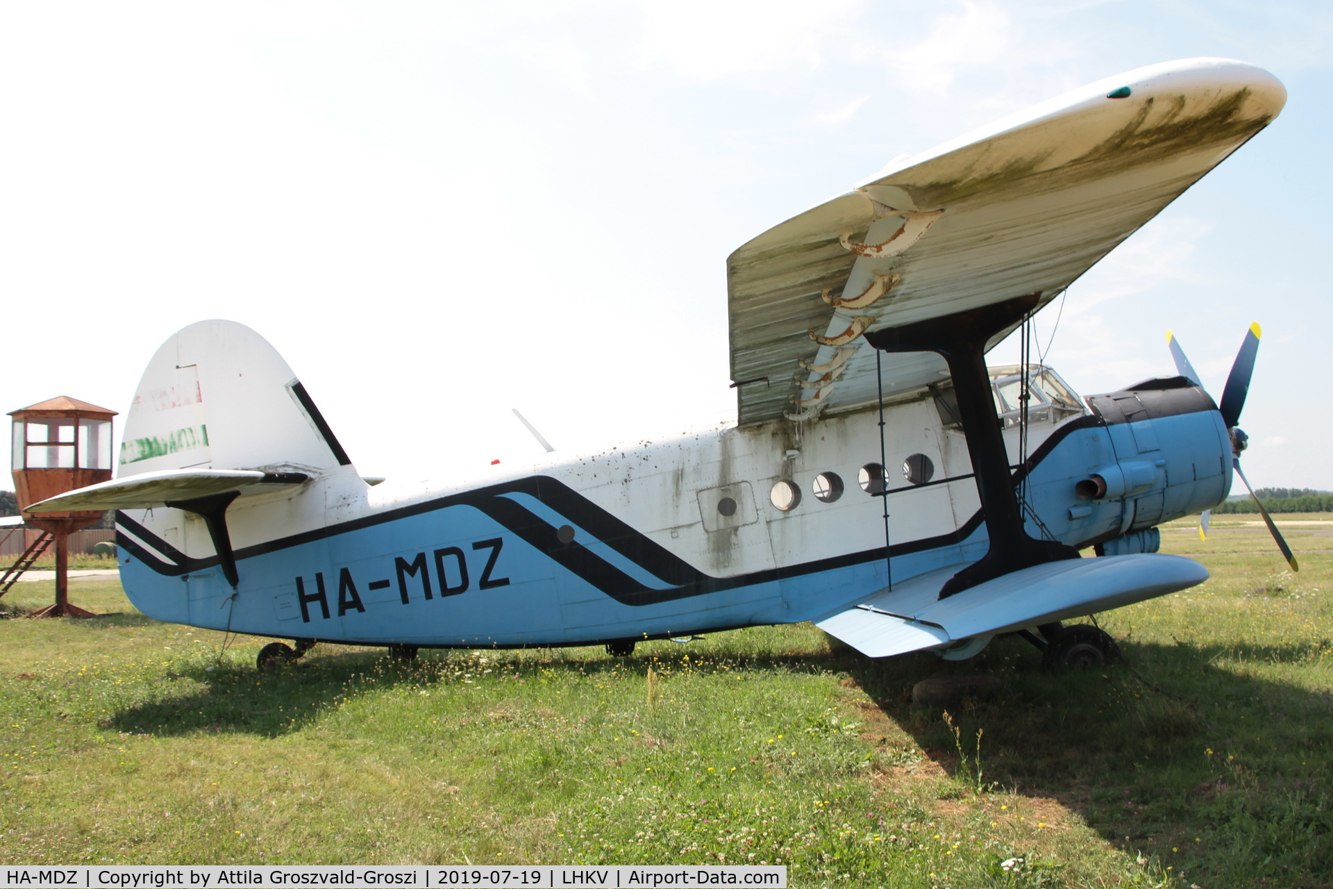 HA-MDZ, 1979 PZL-Mielec An-2R C/N 1G186-04, LHKV - Kaposujlak Airport, Hungary / 2019