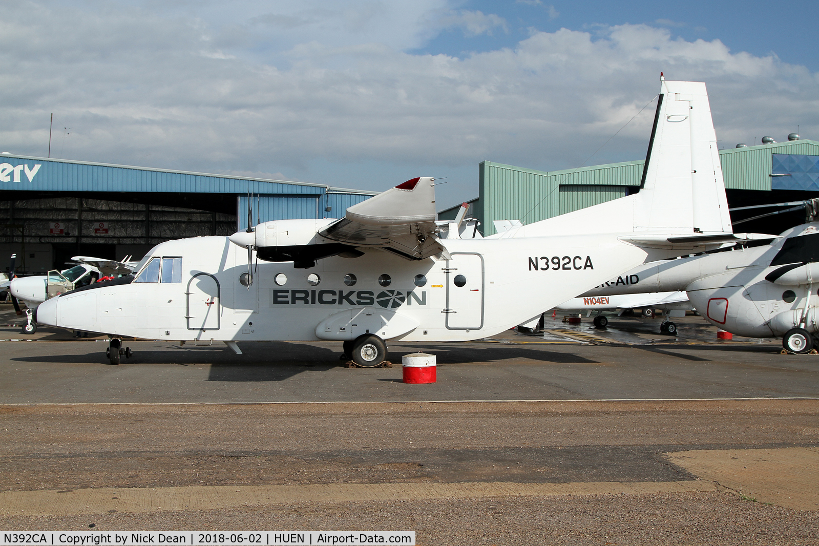 N392CA, CASA C-212C-300 Aviocar C/N 398, Entebbe Uganda