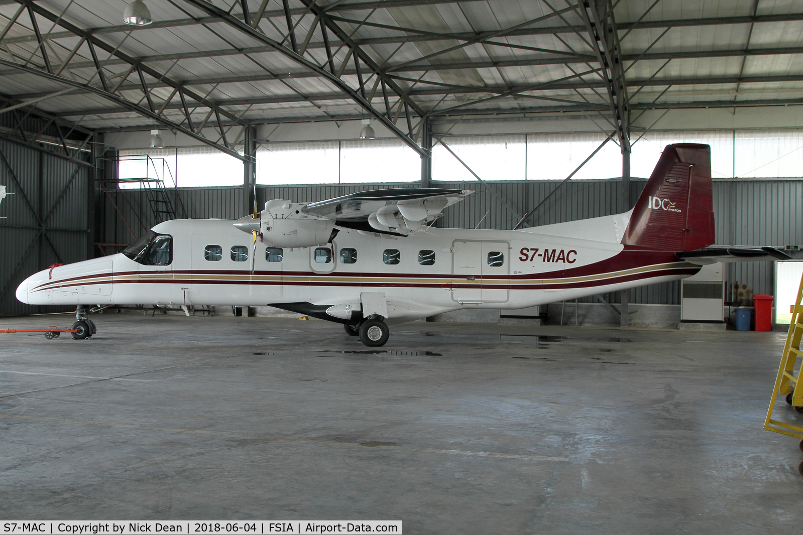 S7-MAC, 1985 Dornier 228-201 C/N 8056, Mahe, Seychelles
