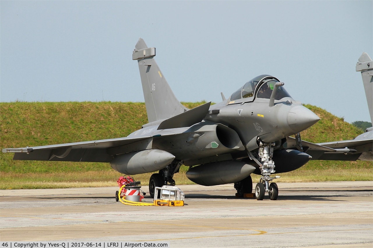 46, 2016 Dassault Rafale M C/N 46, Dassault Rafale M, Flight line, Landivisiau Naval Air Base (LFRJ) Tiger Meet 2017