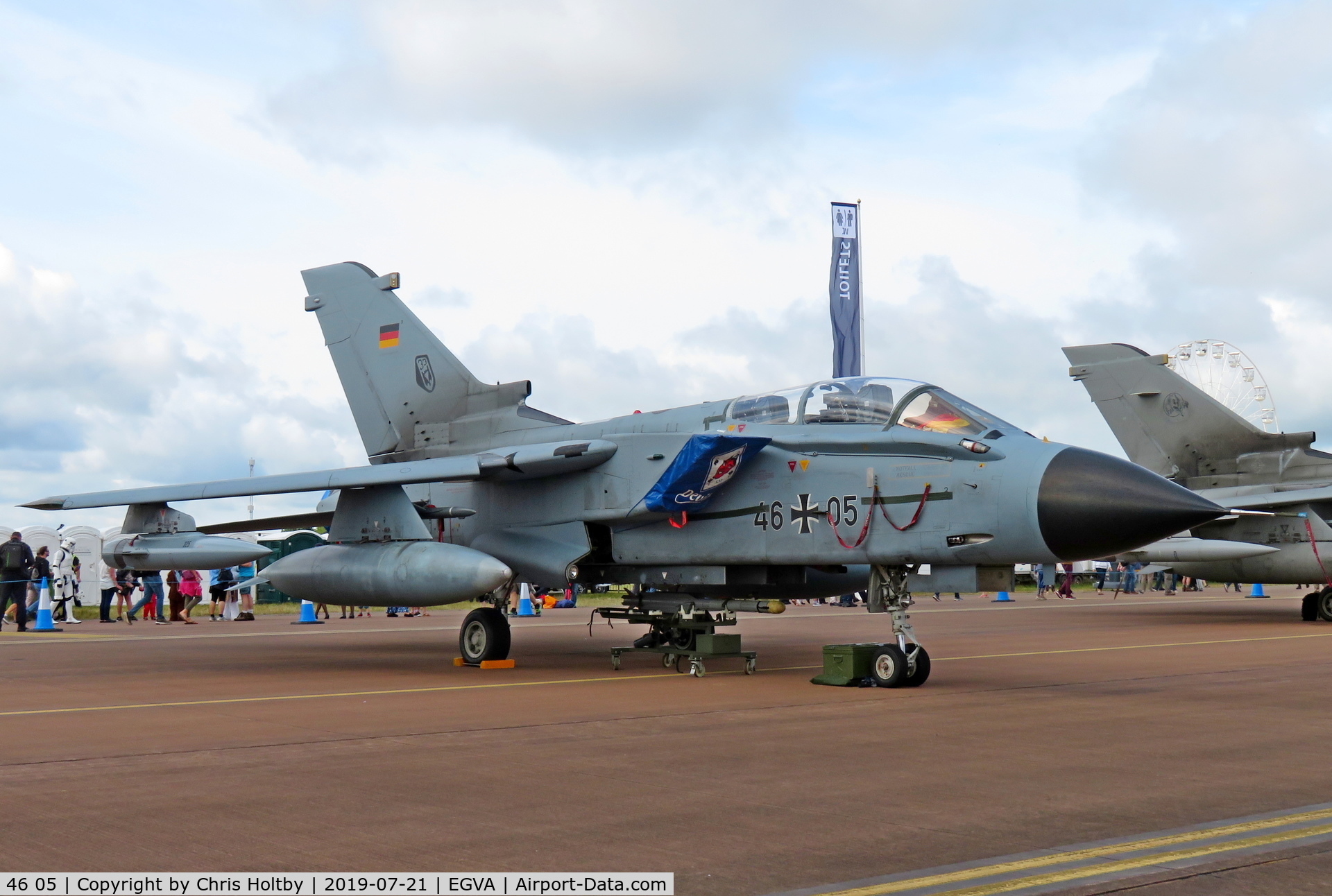 46 05, Panavia Tornado IDS(T) C/N 754/GT063/4305, Static display at RIAT 2019 RAF Fairford