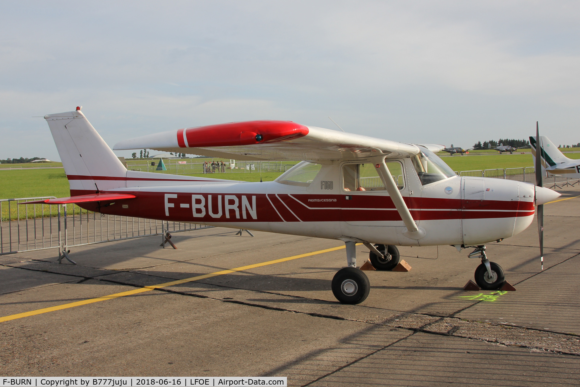 F-BURN, Reims F150L C/N 1028, at Evreux