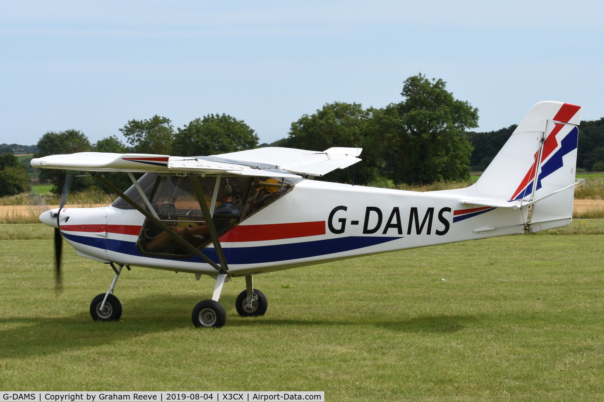 G-DAMS, 2014 Best Off Skyranger Nynja 912S(1) C/N BMAA/HB/656, Departing from Northrepps.
