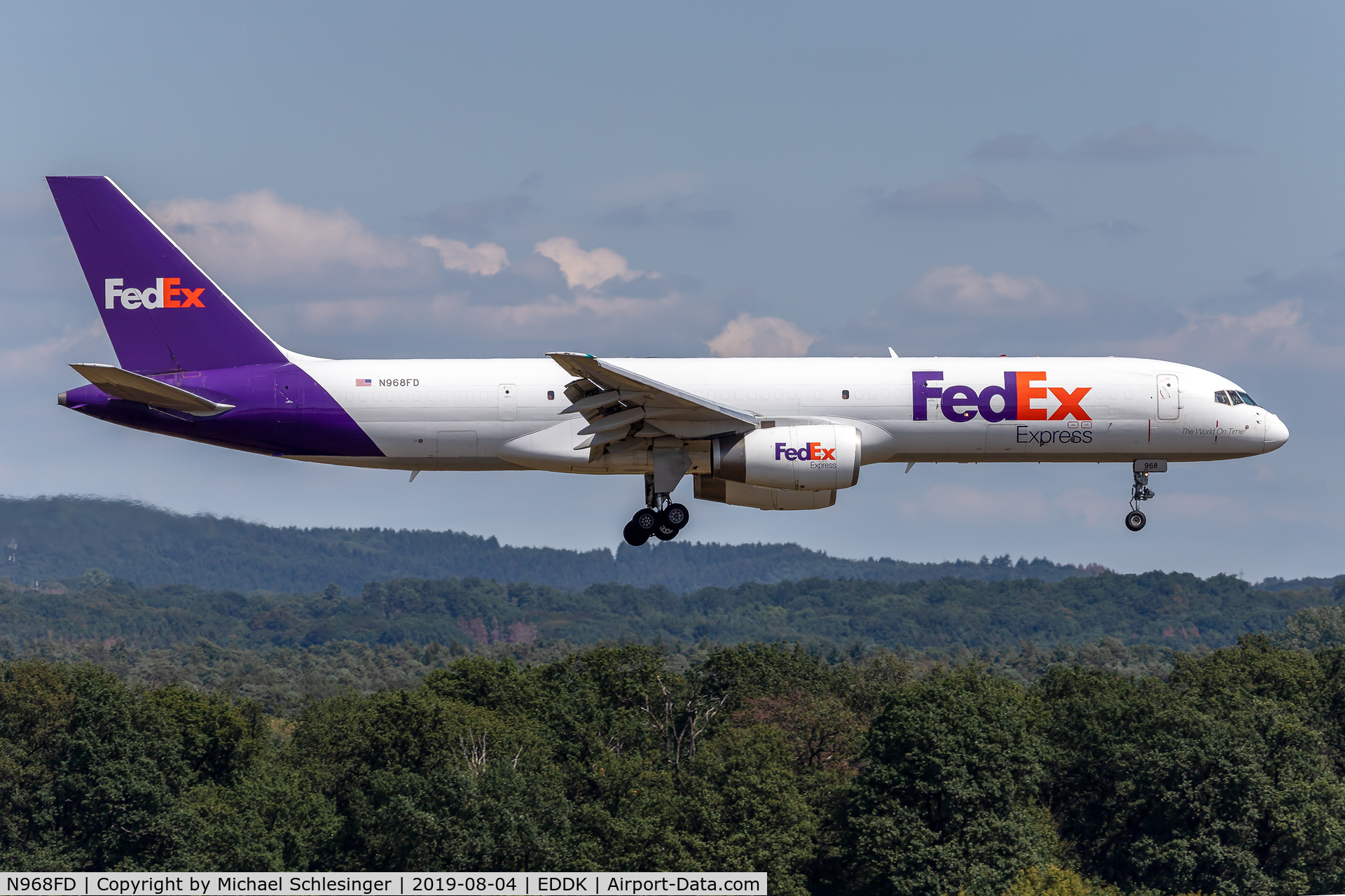 N968FD, 1995 Boeing 757-28A C/N 26274, N968FD - Boeing 757-28A(SF) - Federal Express (FedEx)