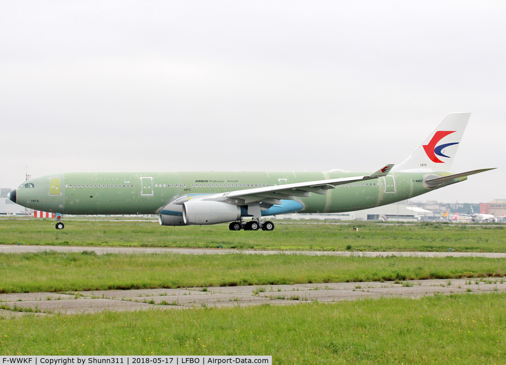 F-WWKF, 2018 Airbus A330-343 C/N 1873, C/n 1873 - For China Eastern Airlines as B-300P