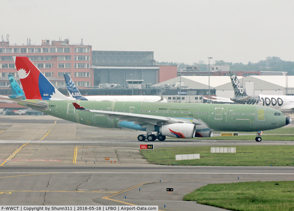 F-WWCT, 2018 Airbus A330-243 C/N 1872, C/n 1872 - For Royal Nepal Airlines