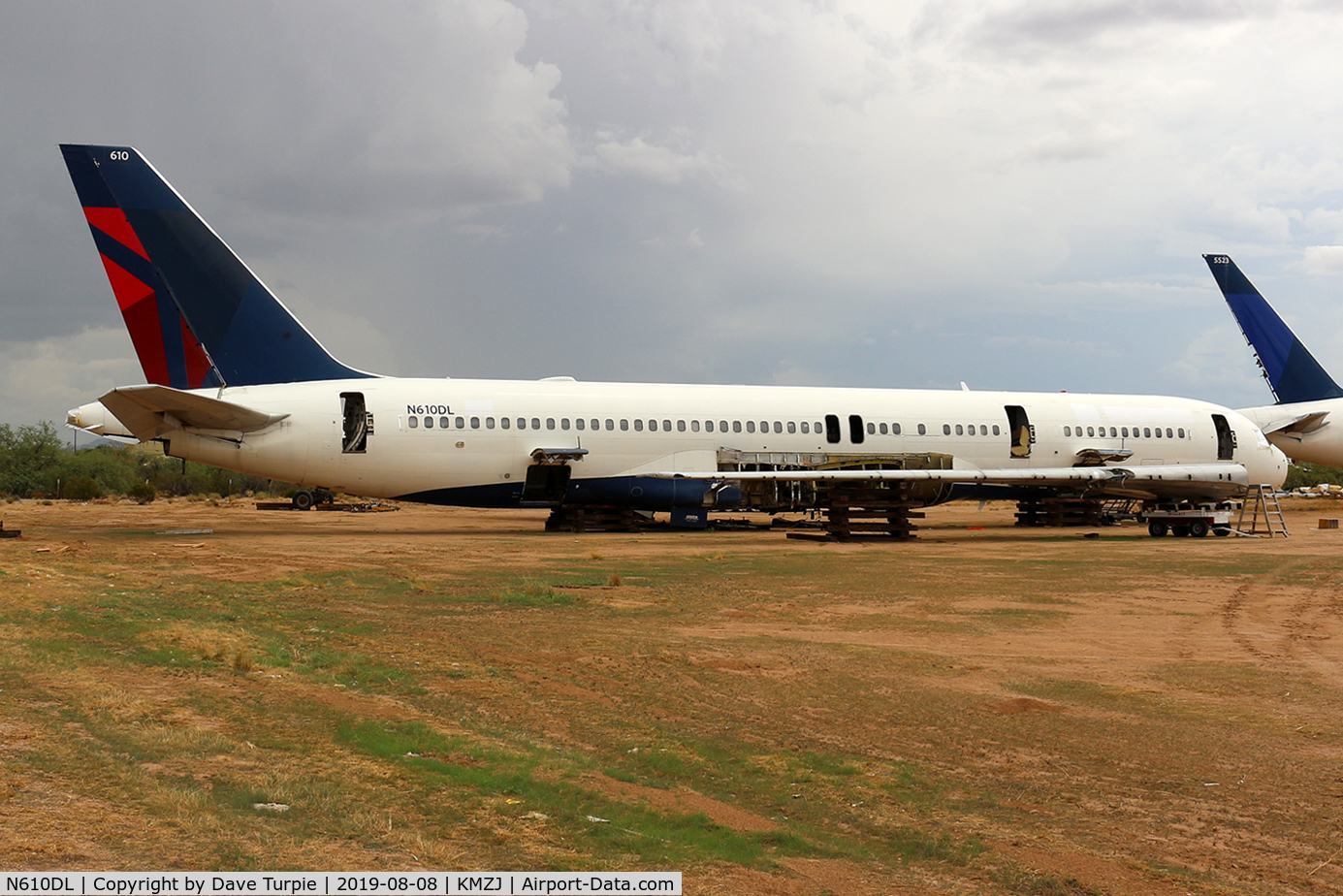 N610DL, 1985 Boeing 757-232 C/N 22817, After