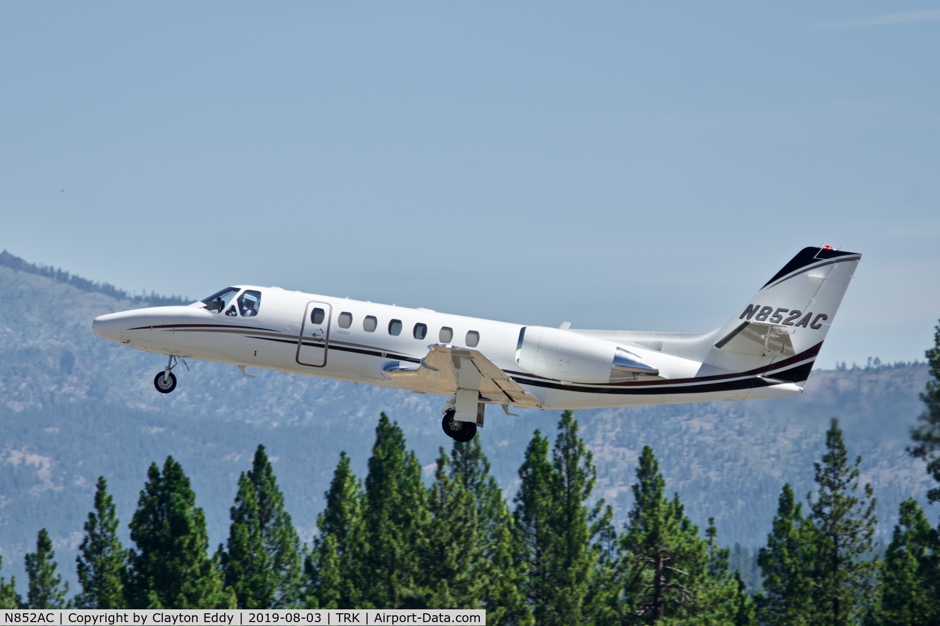 N852AC, 2005 Cessna 560 Citation Encore C/N 560-0692, Truckee Airport California 2019.