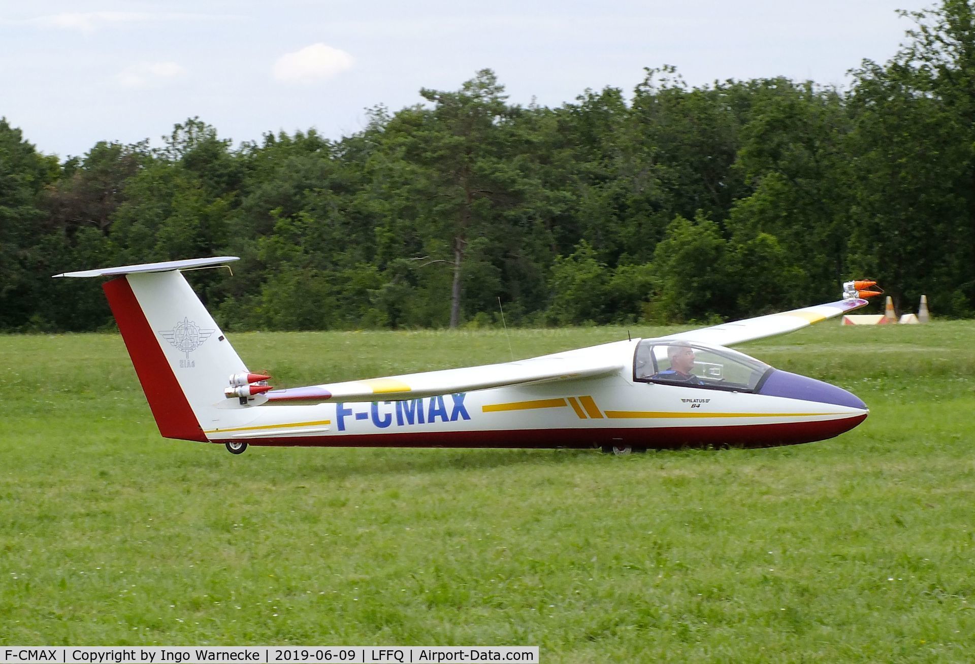 F-CMAX, 1972 Pilatus B4-PC11AF C/N 207, Pilatus B4-PC11AF at the meeting aerien 2019, La-Ferte-Alais