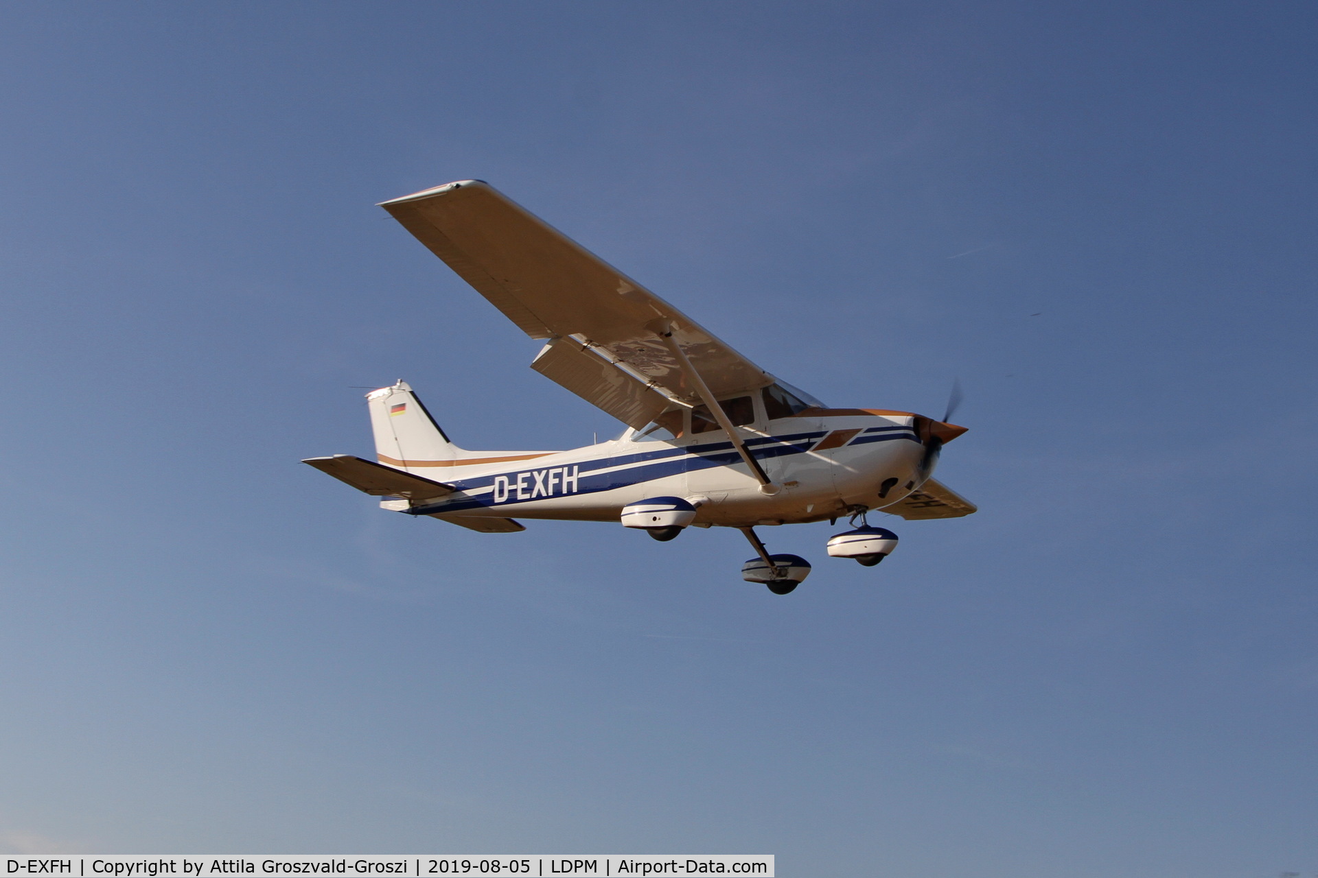 D-EXFH, 1979 Reims F172N Skyhawk C/N 1880, LDPM - Medulin Airport, Croatia