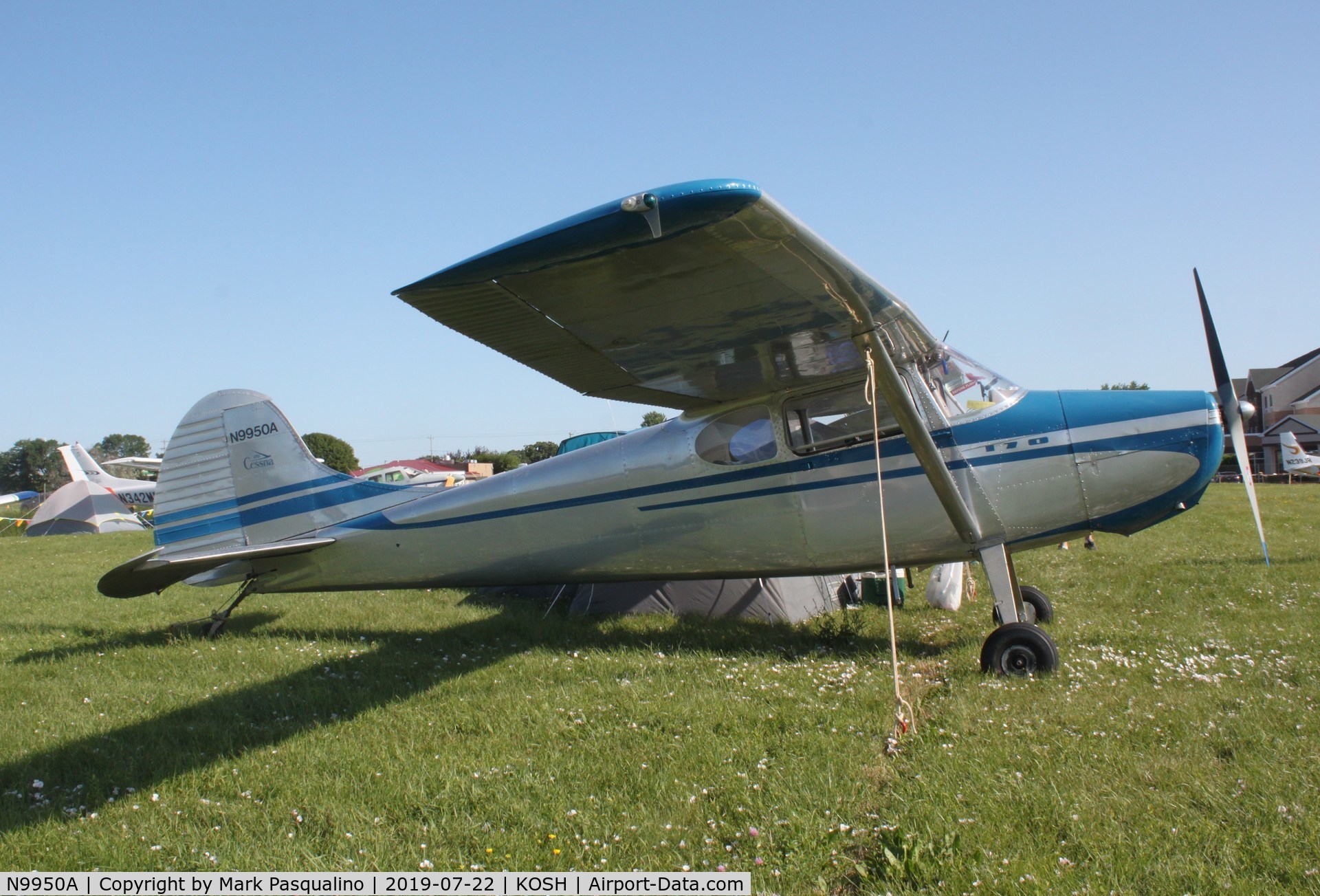 N9950A, 1950 Cessna 170A C/N 19310, Cessna 170A