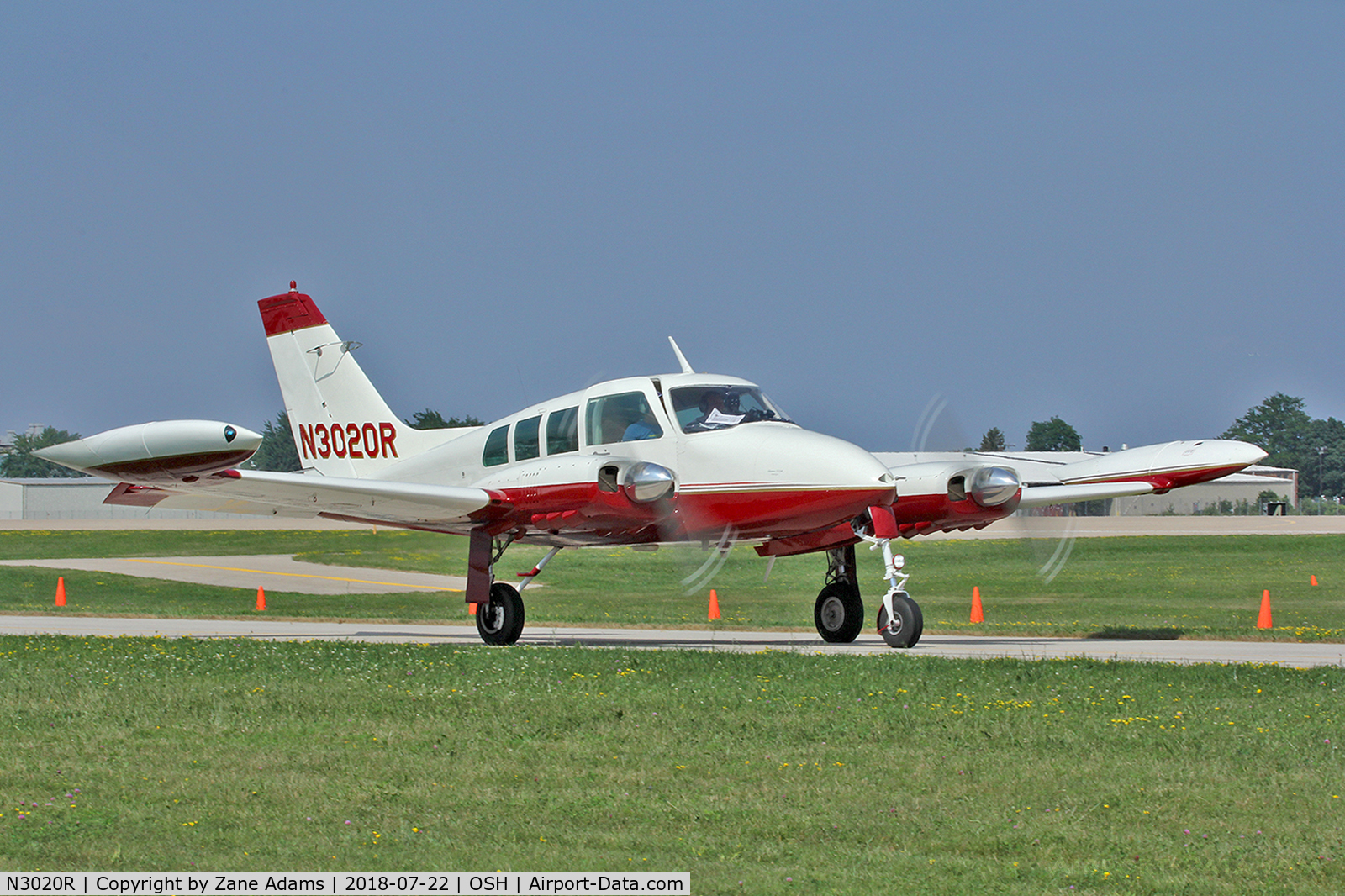 N3020R, 1962 Cessna 320A Skyknight C/N 320A0020, 2018 EAA AirVenture - Oshkosh. Wisconsin