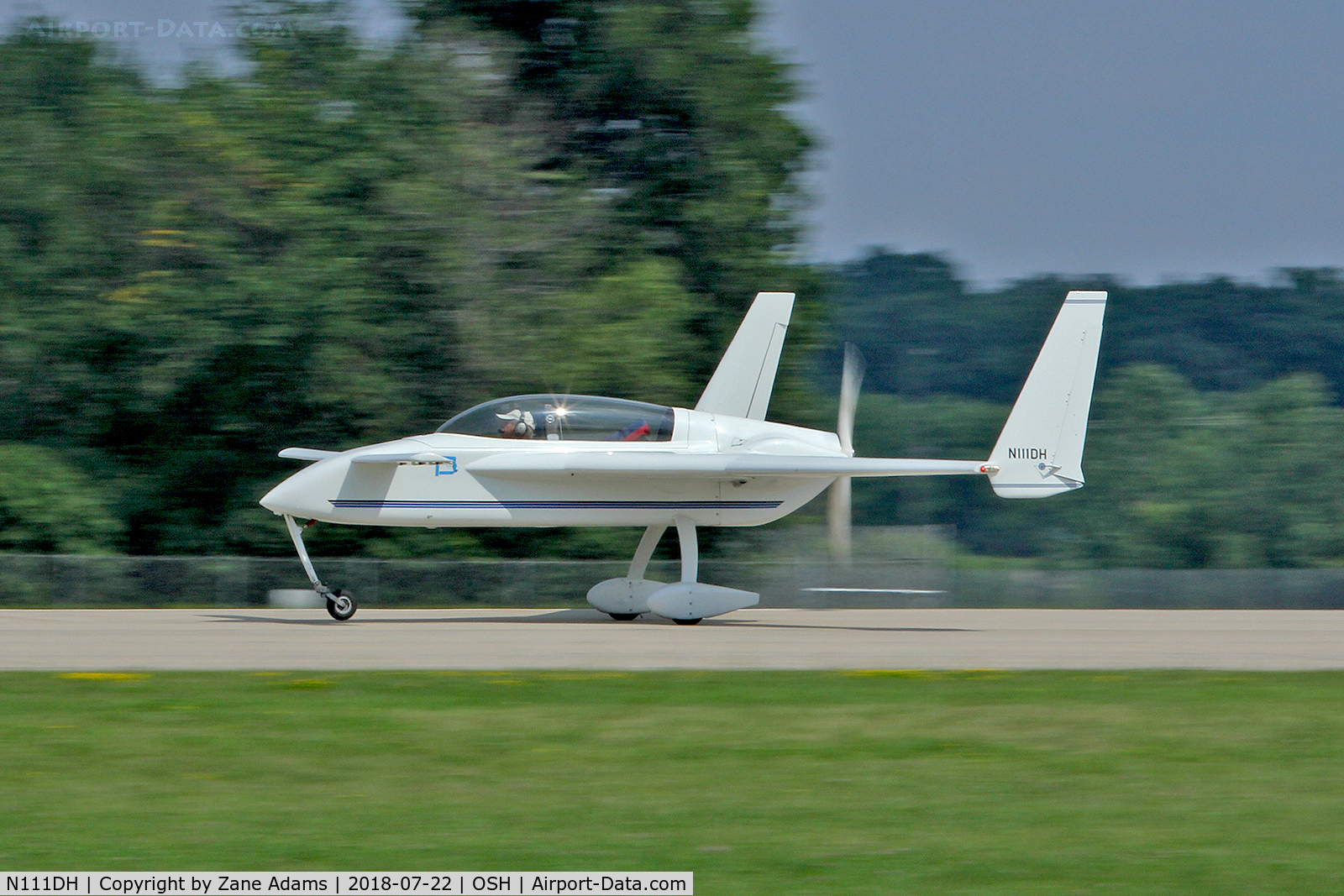 N111DH, 1991 Rutan Long-EZ C/N 336, 2018 EAA AirVenture - Oshkosh. Wisconsin