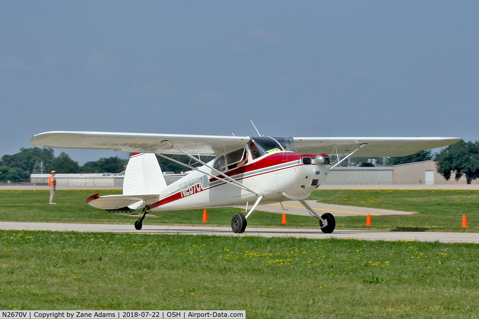 N2670V, 1948 Cessna 170 C/N 18180, 2018 EAA AirVenture - Oshkosh. Wisconsin