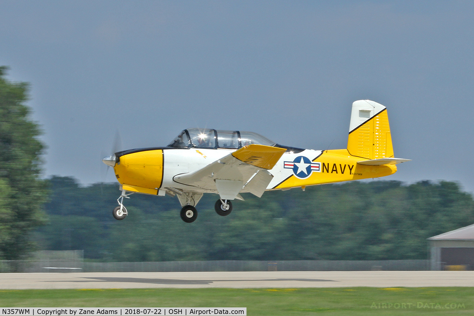 N357WM, 1960 Beech D-45 Mentor C/N BG-357, EAA AirVenture - Oshkosh, Wisconsin.