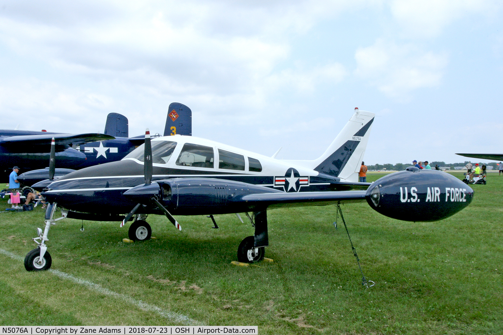 N5076A, 1961 Cessna U-3B (310M) C/N 310M-0018, 2018 EAA AirVenture - Oshkosh, Wisconsin