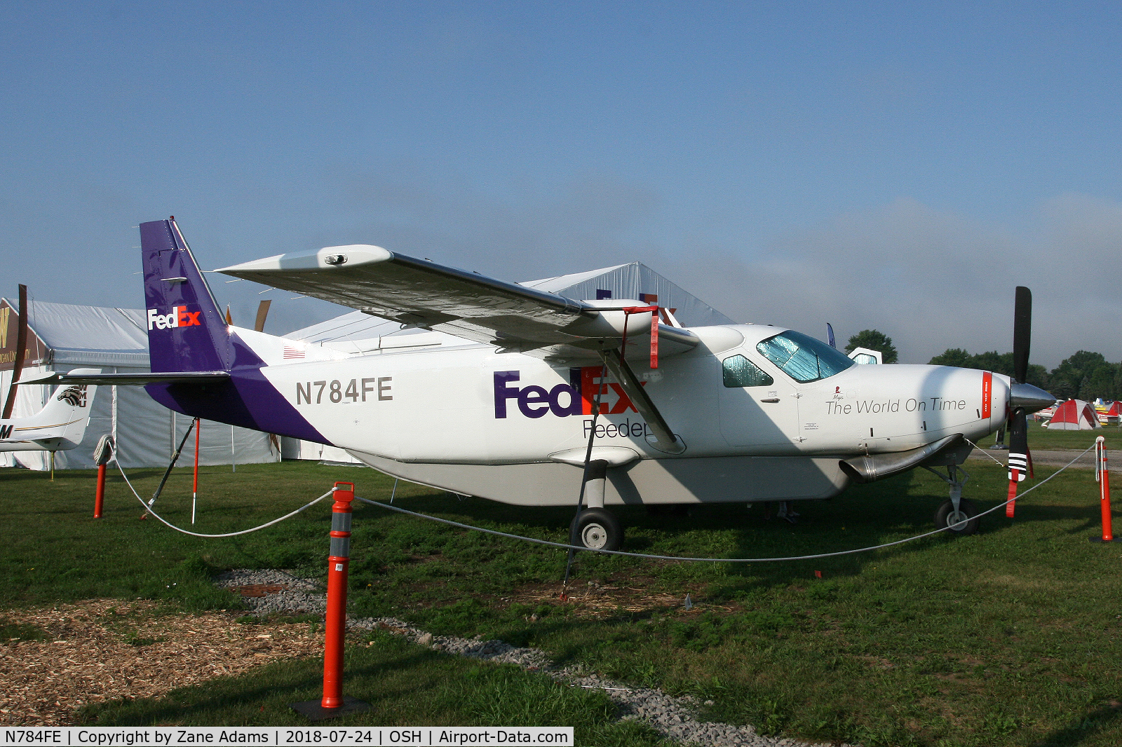 N784FE, 1991 Cessna 208B C/N 208B0282, 2018 EAA AirVenture - Oshkosh, Wisconsin