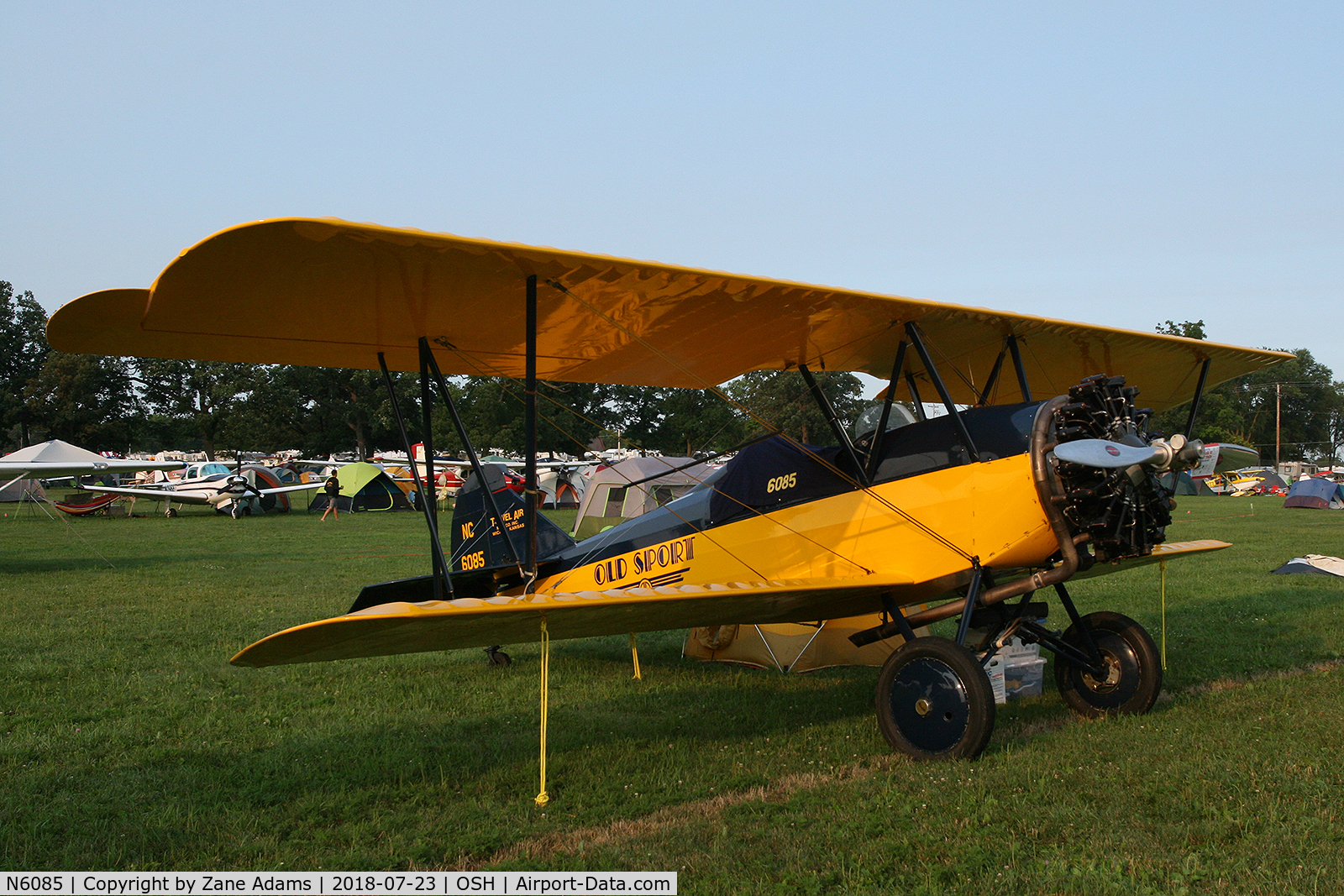 N6085, 1927 Curtiss-Wright Travel Air 4000 C/N 589, 2018 EAA AirVenture - Oshkosh, Wisconsin