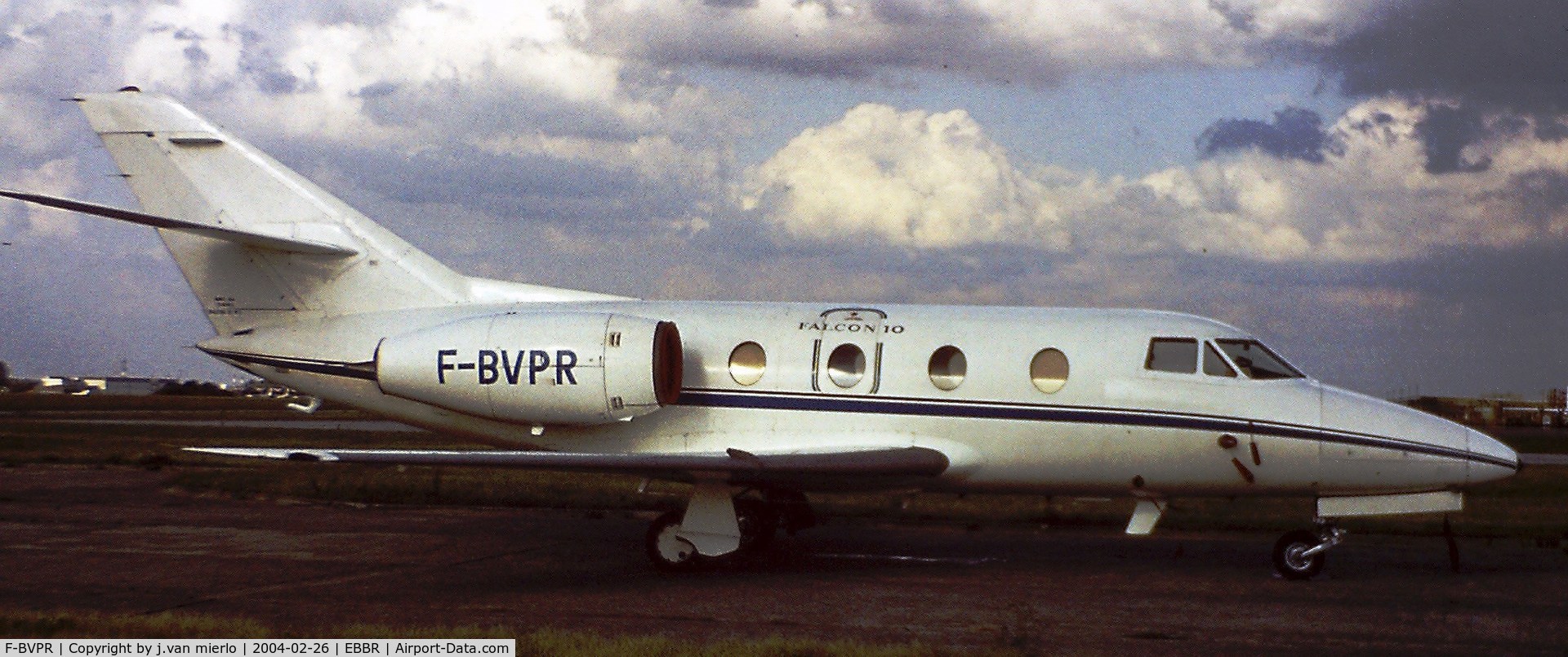 F-BVPR, 1975 Dassault Falcon 10 C/N 5, Brussels G.A.T.