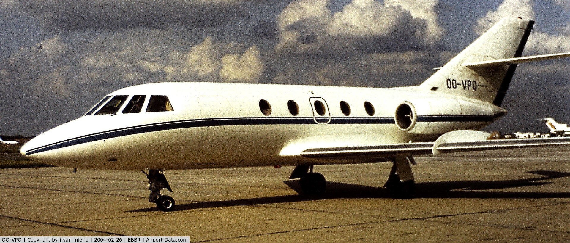 OO-VPQ, 1974 Dassault Falcon (Mystere) 20E C/N 315, Bruusels, Belgium