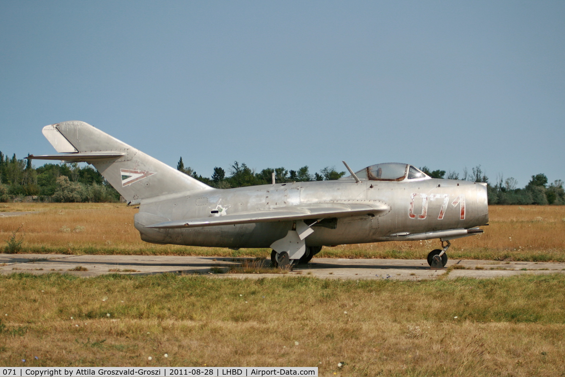 071, 1953 Mikoyan-Gurevich MiG-15bis C/N 3071, LHBD - Börgönd Airport, Hungary