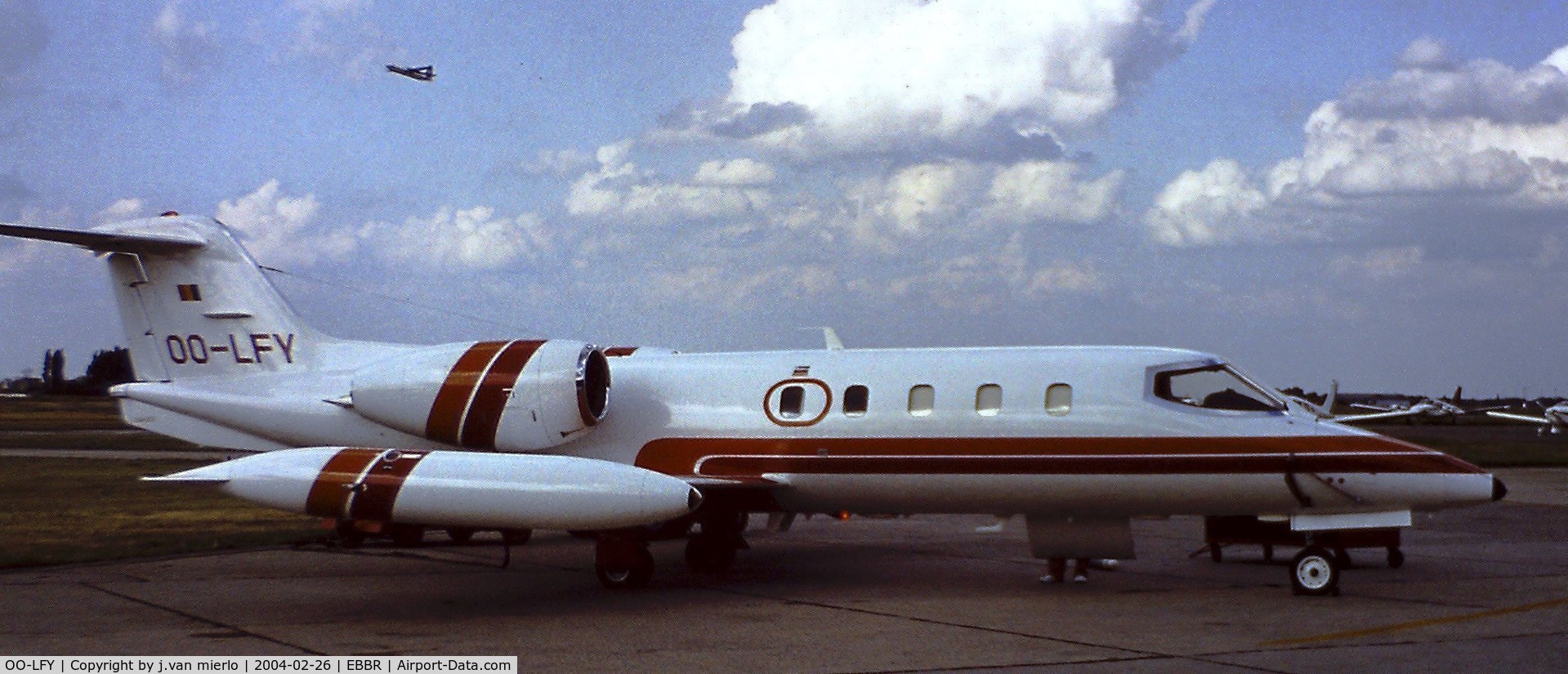 OO-LFY, 1978 Gates Learjet 35A C/N 35A-200, Brussels, Belgium