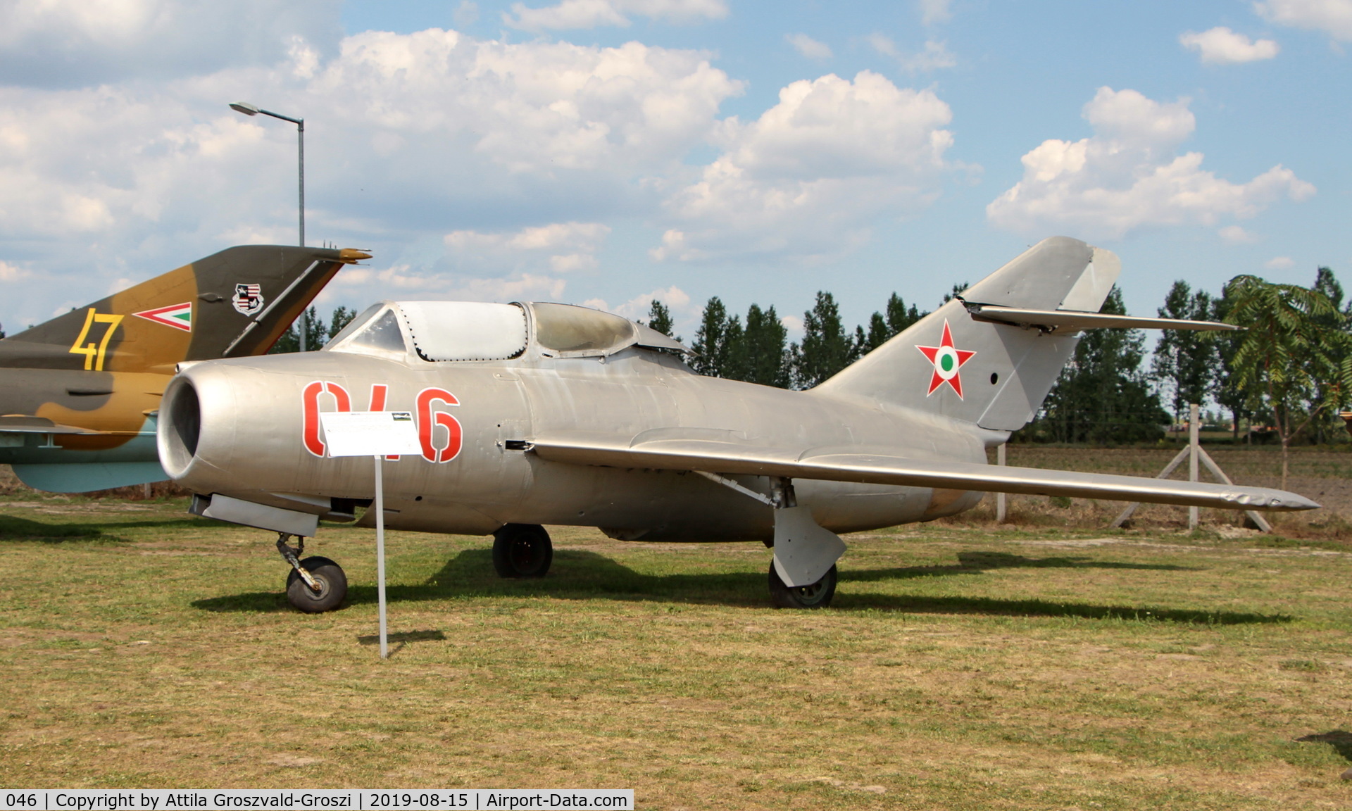 046, Mikoyan-Gurevich MiG-15UTI C/N 1A07046, Komo-Sky 51 Base, Dunavarsány, Hungary