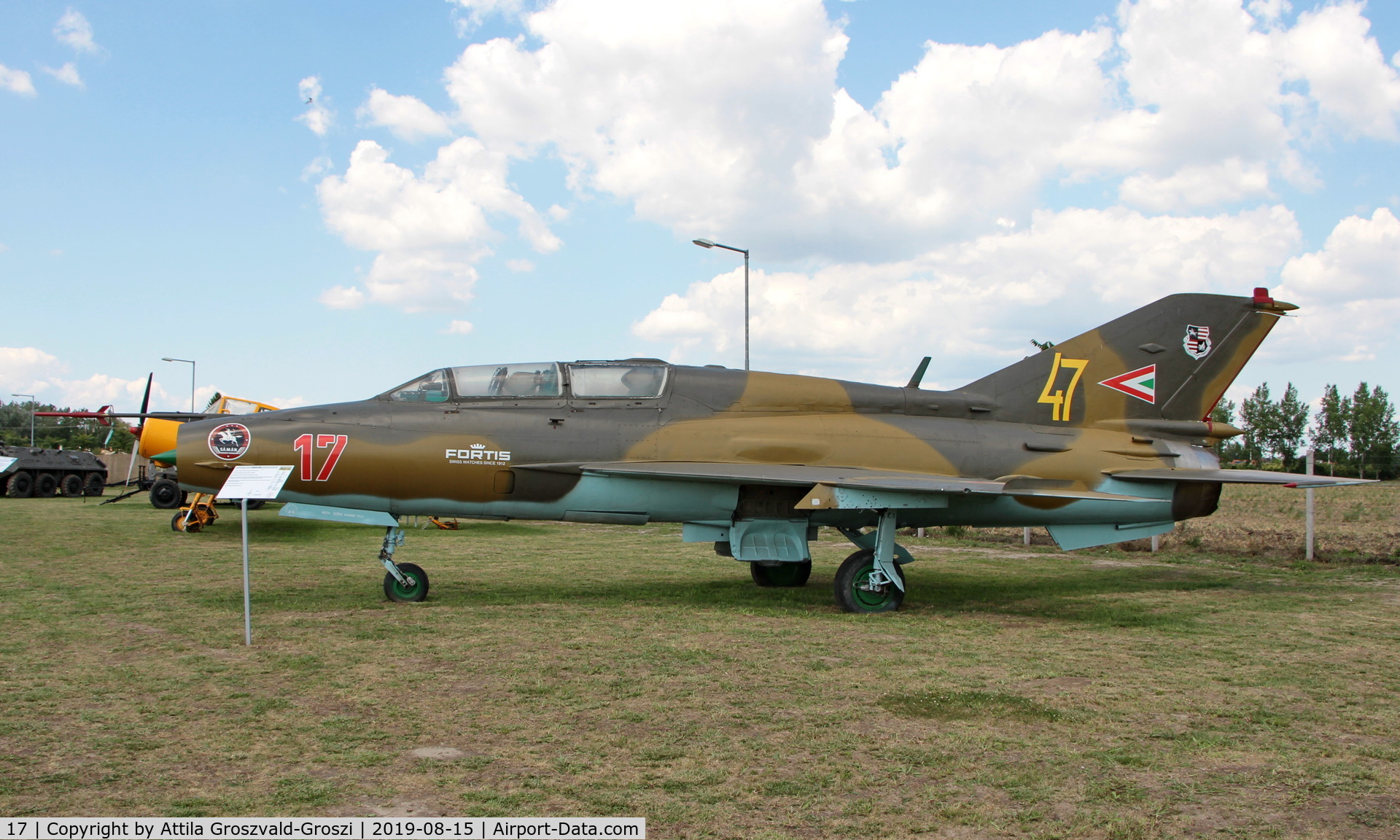 17, Mikoyan-Gurevich MiG-21UM C/N 516999202, Komo-Sky 51 Base, Dunavarsány, Hungary