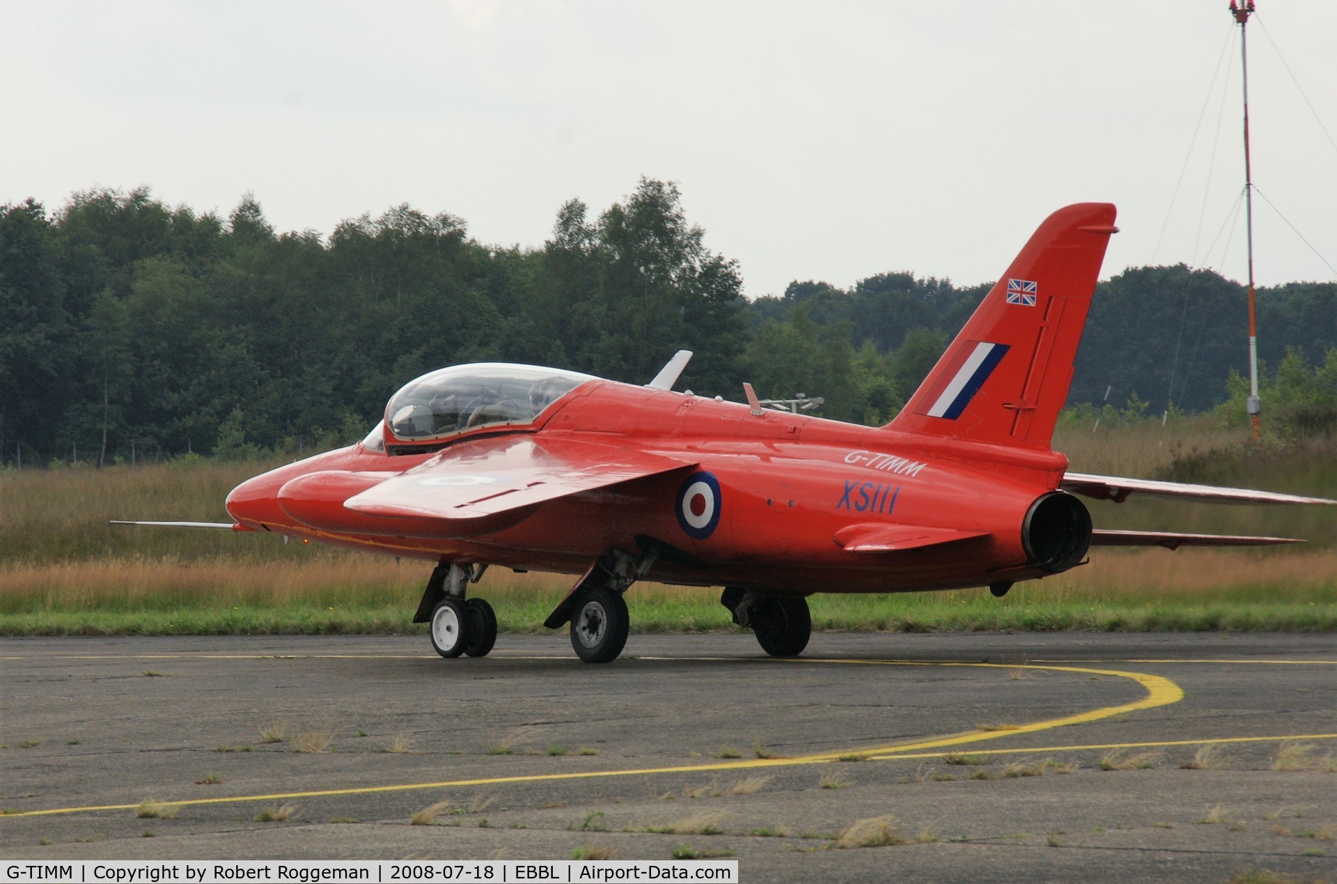 G-TIMM, 1962 Folland Gnat T.1 C/N FL519, OPEN DAY.EX RAF XS111.