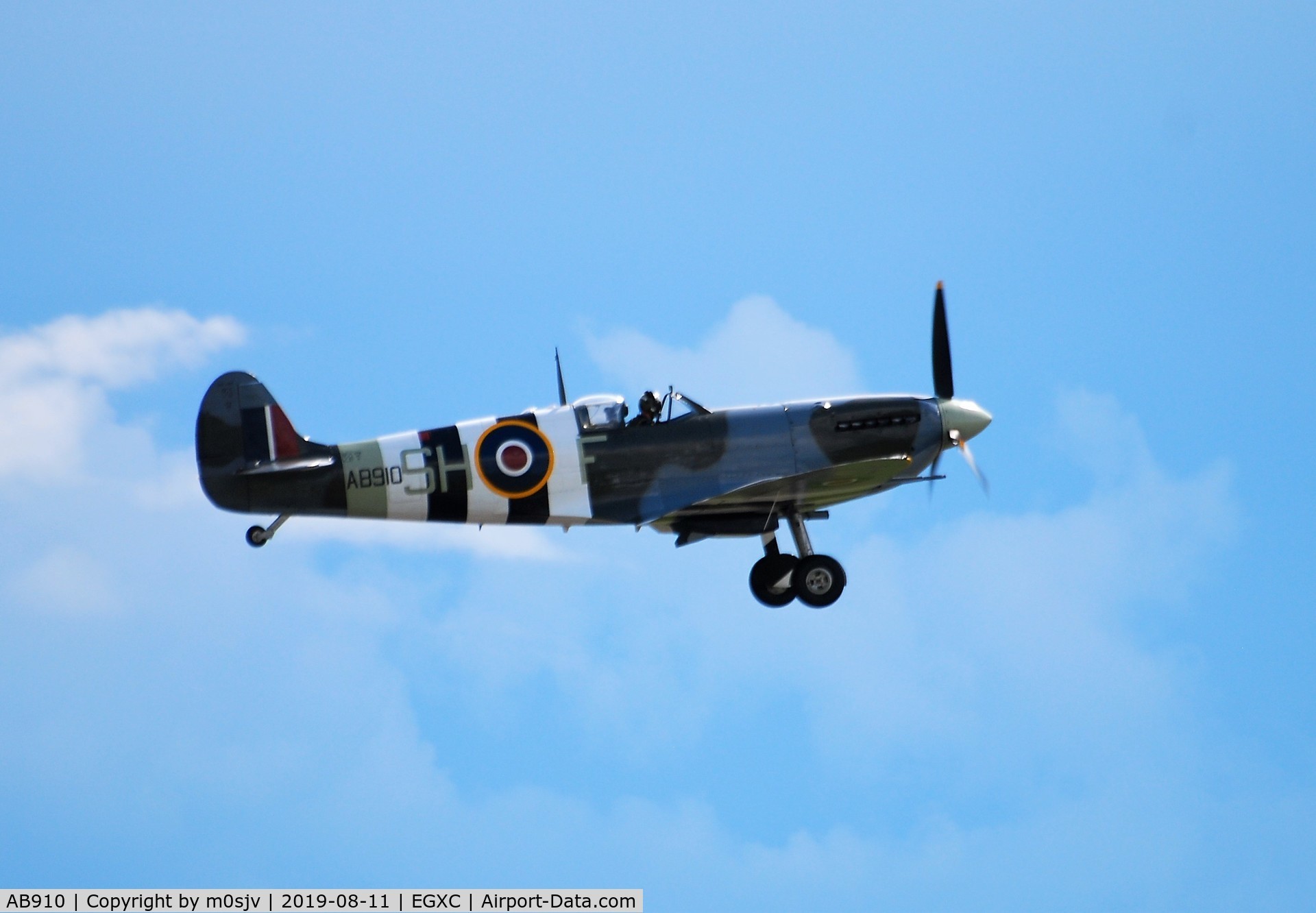 AB910, Supermarine 349 Spitfire LF.Vb C/N CBAF.1061, Taken From Crash gate 1